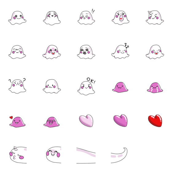 [LINE絵文字]slime phantomの画像一覧