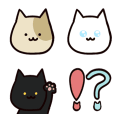 [LINE絵文字] ゆるねこーずの画像