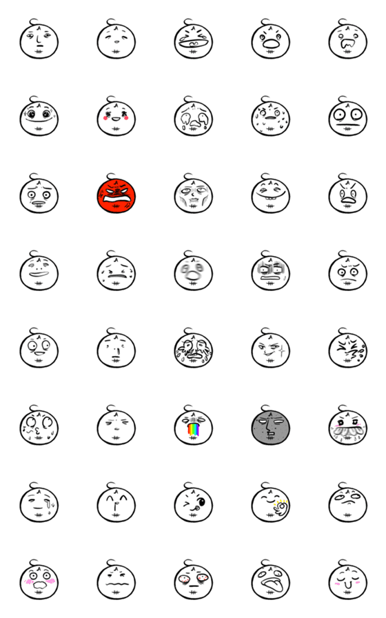 [LINE絵文字]Archuang's emojiの画像一覧