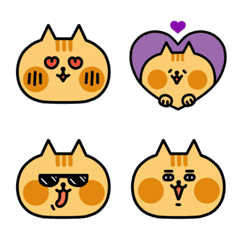 [LINE絵文字] JiangZi Meow-Orangeの画像