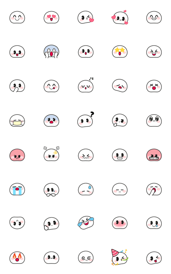 [LINE絵文字]Pentol Emojiの画像一覧