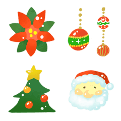 [LINE絵文字] キラキラ♡サンタ♡クリスマスの画像