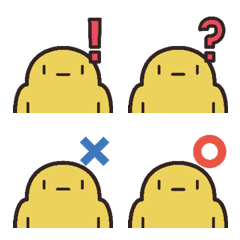 [LINE絵文字] Yellow Guyの画像