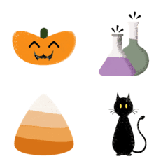 [LINE絵文字] Emoji Halloween byASNの画像