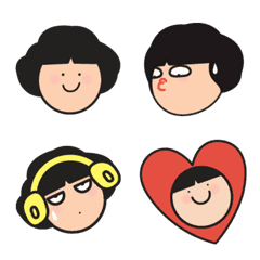 [LINE絵文字] Mini INNIE Emojiの画像