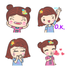 [LINE絵文字] TUKKA ＆ KAKA: my emotionの画像