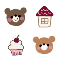 [LINE絵文字] bears Emoji.の画像