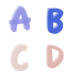 [LINE絵文字] English Words ABC80の画像