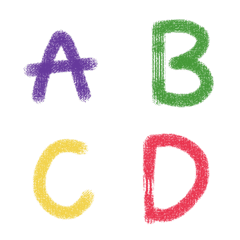 [LINE絵文字] English Words ABC83の画像