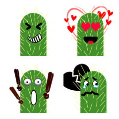 [LINE絵文字] Baby cactus emojisの画像