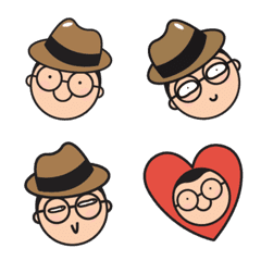 [LINE絵文字] Mr. B Emojiの画像