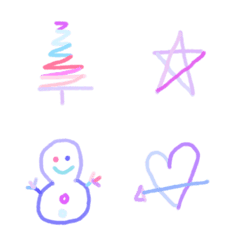 [LINE絵文字] Line christmas sketchの画像