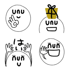 [LINE絵文字] unu＆nunの画像