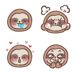 [LINE絵文字] Sleepy slothの画像