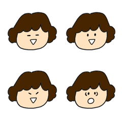 [LINE絵文字] Mofumi emojiの画像