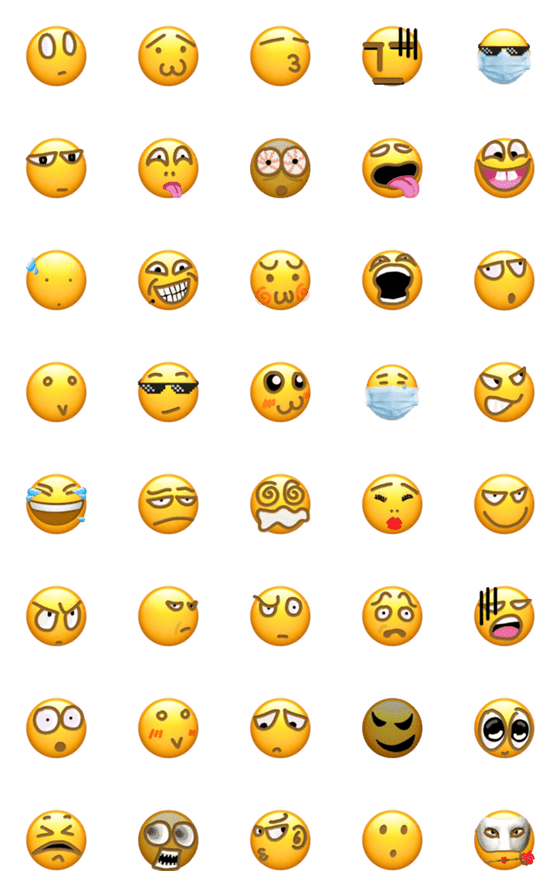 [LINE絵文字]Play with emojiの画像一覧