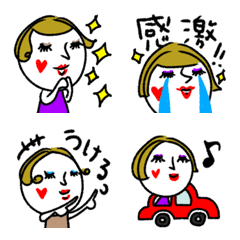 [LINE絵文字] mottoのオトナ絵文字☆(再販)の画像