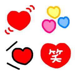 [LINE絵文字] いろんなハートの絵文字♡の画像