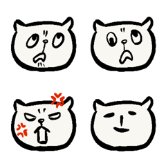 [LINE絵文字] 使いやすい！ねこの名前はNo.3の画像