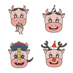 [LINE絵文字] Cattle is coming！の画像