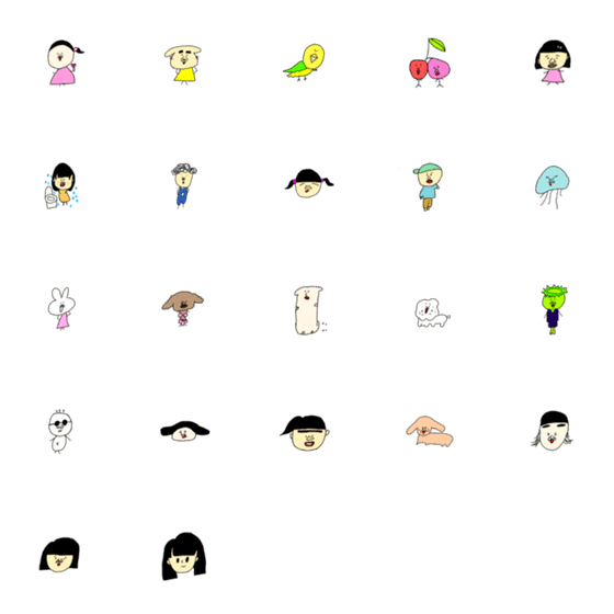 [LINE絵文字]NO.1cute emojiの画像一覧