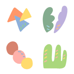 [LINE絵文字] Playful Colors of Lines and Shapes 2の画像