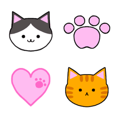 [LINE絵文字] 猫と肉球の画像