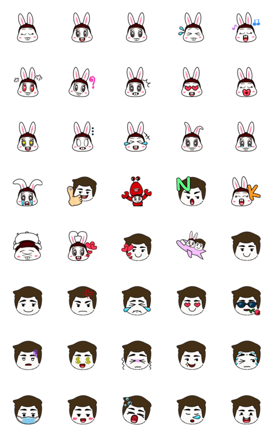 [LINE絵文字]benwanru Emojiの画像一覧