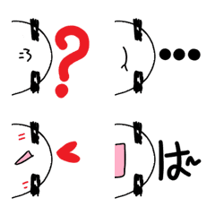 [LINE絵文字] 感情豊かなおにぎりの画像