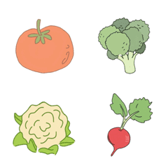 [LINE絵文字] とてもかわいい野菜の画像