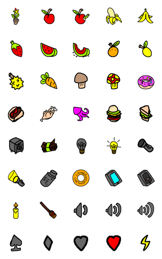 [LINE絵文字]Cute Turtle emoji pack2の画像一覧