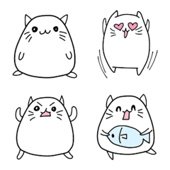 [LINE絵文字] ぽてねこの画像