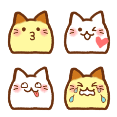 [LINE絵文字] ねこぷりん♡の画像