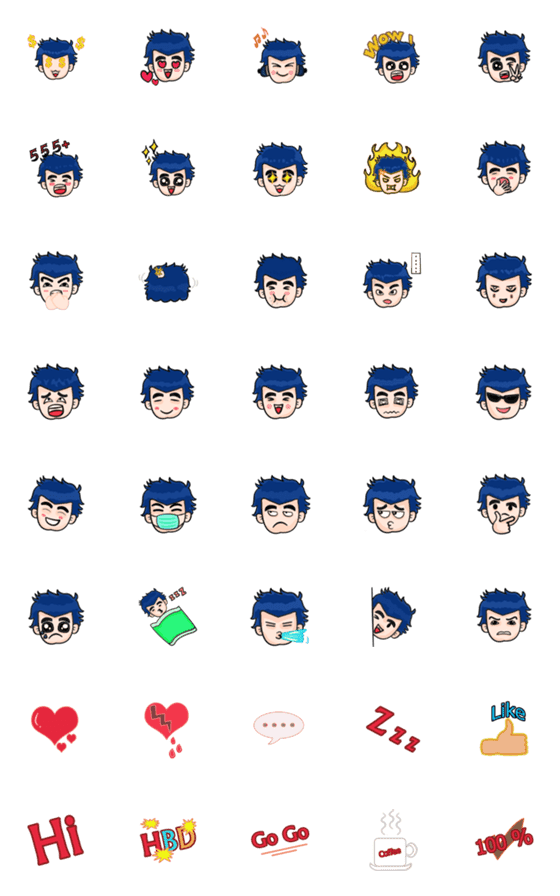 [LINE絵文字]atp302 Emojiの画像一覧