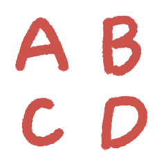 [LINE絵文字] English Words ABC88の画像