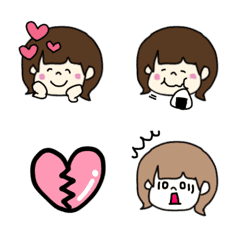 [LINE絵文字] everyday use. cute emoji.の画像