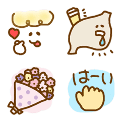 [LINE絵文字] 【楽しく使える】日常emojiの画像