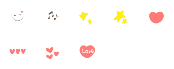 [LINE絵文字]emoji sticker001の画像一覧