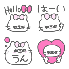 [LINE絵文字] チョミィちゃん絵文字6の画像