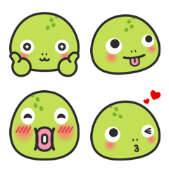 [LINE絵文字] Turtle Baby Emoji (Attack)の画像