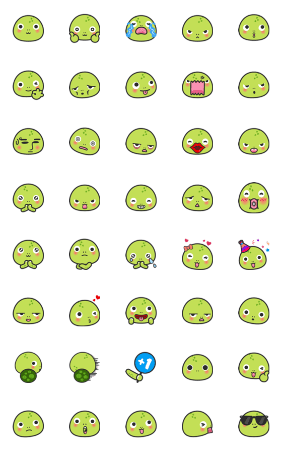 [LINE絵文字]Turtle Baby Emoji (Attack)の画像一覧