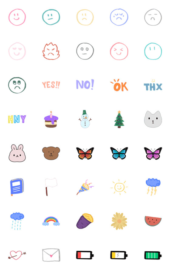 [LINE絵文字]MoodMood emojiの画像一覧