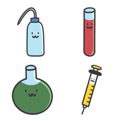 [LINE絵文字] Chemistry laboratory :)の画像