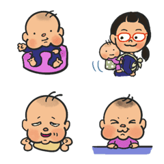 [LINE絵文字] Baby4monthの画像