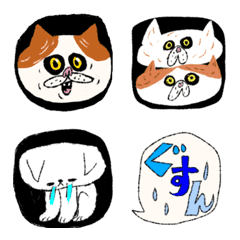 [LINE絵文字] カワイイ猫さん達の絵文字の画像