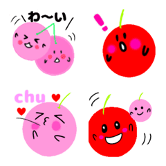 [LINE絵文字] チェリーちゃんの画像