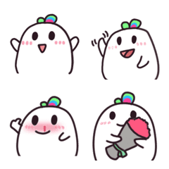 [LINE絵文字] lovely guoguo  emojiの画像