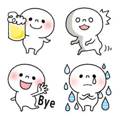 [LINE絵文字] ぽこっとさん 気持ちを表すの画像