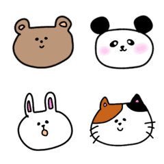 [LINE絵文字] いろんな動物たち絵文字の画像