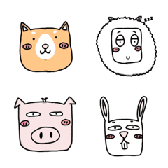 [LINE絵文字] animal？の画像